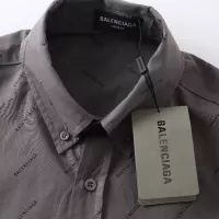 Cheap Balenciaga Shirts Long Sleeved For Unisex #1350384 Replica Wholesale [$52.00 USD] [ITEM#1350384] on Replica Balenciaga Shirts