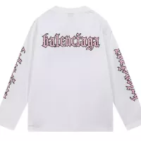Cheap Balenciaga T-Shirts Long Sleeved For Unisex #1350398 Replica Wholesale [$45.00 USD] [ITEM#1350398] on Replica Balenciaga T-Shirts