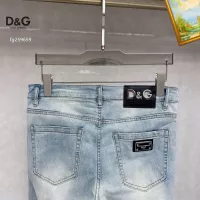 Cheap Dolce &amp; Gabbana D&amp;G Jeans For Men #1350400 Replica Wholesale [$48.00 USD] [ITEM#1350400] on Replica Dolce &amp; Gabbana D&amp;G Jeans