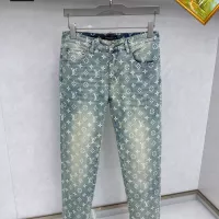 Cheap Louis Vuitton LV Jeans For Men #1350411 Replica Wholesale [$48.00 USD] [ITEM#1350411] on Replica Louis Vuitton LV Jeans