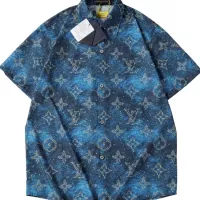 Cheap Louis Vuitton LV Shirts Short Sleeved For Unisex #1350415 Replica Wholesale [$48.00 USD] [ITEM#1350415] on Replica Louis Vuitton LV Shirts