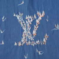 Cheap Louis Vuitton LV Shirts Short Sleeved For Unisex #1350417 Replica Wholesale [$56.00 USD] [ITEM#1350417] on Replica Louis Vuitton LV Shirts