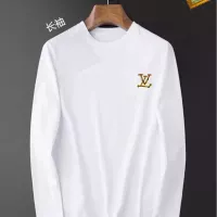 Cheap Louis Vuitton LV T-Shirts Long Sleeved For Unisex #1350446 Replica Wholesale [$34.00 USD] [ITEM#1350446] on Replica Louis Vuitton LV T-Shirts