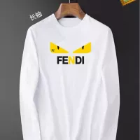 Cheap Fendi T-Shirts Long Sleeved For Unisex #1350475 Replica Wholesale [$34.00 USD] [ITEM#1350475] on Replica Fendi T-Shirts