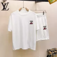 Cheap Louis Vuitton LV Tracksuits Short Sleeved For Men #1350539 Replica Wholesale [$48.00 USD] [ITEM#1350539] on Replica Louis Vuitton LV Tracksuits