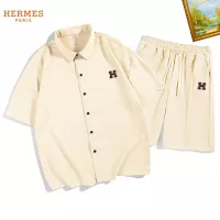 Cheap Hermes Tracksuits Short Sleeved For Men #1350576 Replica Wholesale [$48.00 USD] [ITEM#1350576] on Replica Hermes Tracksuits