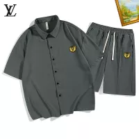 Cheap Louis Vuitton LV Tracksuits Short Sleeved For Men #1350592 Replica Wholesale [$48.00 USD] [ITEM#1350592] on Replica Louis Vuitton LV Tracksuits