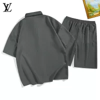 Cheap Louis Vuitton LV Tracksuits Short Sleeved For Men #1350592 Replica Wholesale [$48.00 USD] [ITEM#1350592] on Replica Louis Vuitton LV Tracksuits