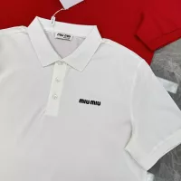 Cheap MIU MIU T-Shirts Short Sleeved For Unisex #1350615 Replica Wholesale [$98.00 USD] [ITEM#1350615] on Replica MIU MIU T-Shirts