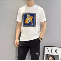 Cheap Hermes T-Shirts Short Sleeved For Men #1350622 Replica Wholesale [$68.00 USD] [ITEM#1350622] on Replica Hermes T-Shirts