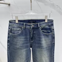 Cheap Louis Vuitton LV Jeans For Men #1350640 Replica Wholesale [$80.00 USD] [ITEM#1350640] on Replica Louis Vuitton LV Jeans