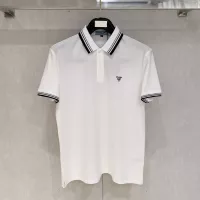 Cheap Prada T-Shirts Short Sleeved For Men #1350676 Replica Wholesale [$76.00 USD] [ITEM#1350676] on Replica Prada T-Shirts