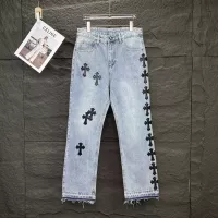 Cheap Chrome Hearts Jeans For Unisex #1350677 Replica Wholesale [$52.00 USD] [ITEM#1350677] on Replica Chrome Hearts Jeans