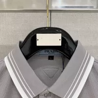 Cheap Prada T-Shirts Short Sleeved For Men #1350678 Replica Wholesale [$76.00 USD] [ITEM#1350678] on Replica Prada T-Shirts