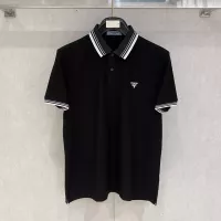 Cheap Prada T-Shirts Short Sleeved For Men #1350679 Replica Wholesale [$76.00 USD] [ITEM#1350679] on Replica Prada T-Shirts