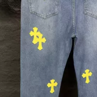 Cheap Chrome Hearts Jeans For Unisex #1350680 Replica Wholesale [$56.00 USD] [ITEM#1350680] on Replica Chrome Hearts Jeans