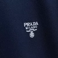 Cheap Prada T-Shirts Short Sleeved For Men #1350682 Replica Wholesale [$76.00 USD] [ITEM#1350682] on Replica Prada T-Shirts