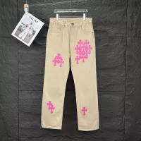 Cheap Chrome Hearts Jeans For Unisex #1350683 Replica Wholesale [$56.00 USD] [ITEM#1350683] on Replica Chrome Hearts Jeans