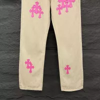Cheap Chrome Hearts Jeans For Unisex #1350683 Replica Wholesale [$56.00 USD] [ITEM#1350683] on Replica Chrome Hearts Jeans