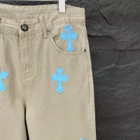 Cheap Chrome Hearts Jeans For Unisex #1350684 Replica Wholesale [$56.00 USD] [ITEM#1350684] on Replica Chrome Hearts Jeans