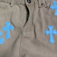 Cheap Chrome Hearts Jeans For Unisex #1350684 Replica Wholesale [$56.00 USD] [ITEM#1350684] on Replica Chrome Hearts Jeans