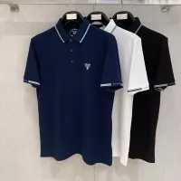 Cheap Prada T-Shirts Short Sleeved For Men #1350685 Replica Wholesale [$76.00 USD] [ITEM#1350685] on Replica Prada T-Shirts