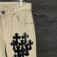 Cheap Chrome Hearts Jeans For Unisex #1350686 Replica Wholesale [$56.00 USD] [ITEM#1350686] on Replica Chrome Hearts Jeans