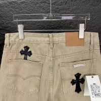 Cheap Chrome Hearts Jeans For Unisex #1350686 Replica Wholesale [$56.00 USD] [ITEM#1350686] on Replica Chrome Hearts Jeans