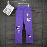 Cheap Chrome Hearts Jeans For Unisex #1350687 Replica Wholesale [$56.00 USD] [ITEM#1350687] on Replica Chrome Hearts Jeans