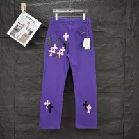 Cheap Chrome Hearts Jeans For Unisex #1350687 Replica Wholesale [$56.00 USD] [ITEM#1350687] on Replica Chrome Hearts Jeans