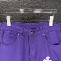 Cheap Chrome Hearts Jeans For Unisex #1350687 Replica Wholesale [$56.00 USD] [ITEM#1350687] on Replica Chrome Hearts Jeans