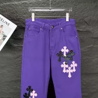 Cheap Chrome Hearts Jeans For Unisex #1350687 Replica Wholesale [$56.00 USD] [ITEM#1350687] on Replica Chrome Hearts Jeans