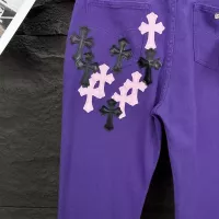 Cheap Chrome Hearts Jeans For Unisex #1350687 Replica Wholesale [$56.00 USD] [ITEM#1350687] on Replica Chrome Hearts Jeans