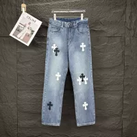 Cheap Chrome Hearts Jeans For Unisex #1350688 Replica Wholesale [$56.00 USD] [ITEM#1350688] on Replica Chrome Hearts Jeans