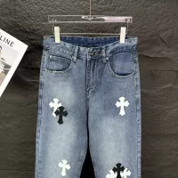 Cheap Chrome Hearts Jeans For Unisex #1350688 Replica Wholesale [$56.00 USD] [ITEM#1350688] on Replica Chrome Hearts Jeans