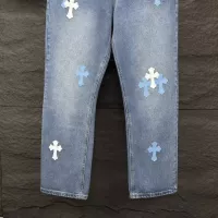 Cheap Chrome Hearts Jeans For Unisex #1350689 Replica Wholesale [$56.00 USD] [ITEM#1350689] on Replica Chrome Hearts Jeans