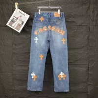Cheap Chrome Hearts Jeans For Unisex #1350690 Replica Wholesale [$56.00 USD] [ITEM#1350690] on Replica Chrome Hearts Jeans