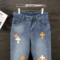 Cheap Chrome Hearts Jeans For Unisex #1350690 Replica Wholesale [$56.00 USD] [ITEM#1350690] on Replica Chrome Hearts Jeans