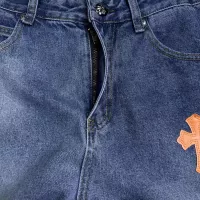 Cheap Chrome Hearts Jeans For Unisex #1350690 Replica Wholesale [$56.00 USD] [ITEM#1350690] on Replica Chrome Hearts Jeans