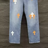 Cheap Chrome Hearts Jeans For Unisex #1350690 Replica Wholesale [$56.00 USD] [ITEM#1350690] on Replica Chrome Hearts Jeans