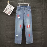 Cheap Chrome Hearts Jeans For Unisex #1350691 Replica Wholesale [$56.00 USD] [ITEM#1350691] on Replica Chrome Hearts Jeans