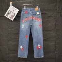Cheap Chrome Hearts Jeans For Unisex #1350691 Replica Wholesale [$56.00 USD] [ITEM#1350691] on Replica Chrome Hearts Jeans