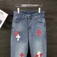 Cheap Chrome Hearts Jeans For Unisex #1350691 Replica Wholesale [$56.00 USD] [ITEM#1350691] on Replica Chrome Hearts Jeans