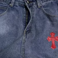 Cheap Chrome Hearts Jeans For Unisex #1350691 Replica Wholesale [$56.00 USD] [ITEM#1350691] on Replica Chrome Hearts Jeans