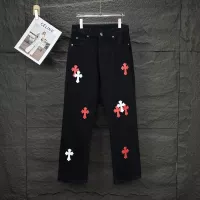 Cheap Chrome Hearts Jeans For Unisex #1350692 Replica Wholesale [$56.00 USD] [ITEM#1350692] on Replica Chrome Hearts Jeans