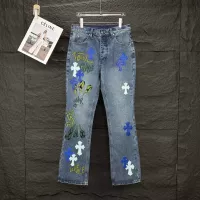 Cheap Chrome Hearts Jeans For Unisex #1350693 Replica Wholesale [$56.00 USD] [ITEM#1350693] on Replica Chrome Hearts Jeans