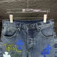 Cheap Chrome Hearts Jeans For Unisex #1350693 Replica Wholesale [$56.00 USD] [ITEM#1350693] on Replica Chrome Hearts Jeans