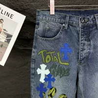 Cheap Chrome Hearts Jeans For Unisex #1350693 Replica Wholesale [$56.00 USD] [ITEM#1350693] on Replica Chrome Hearts Jeans
