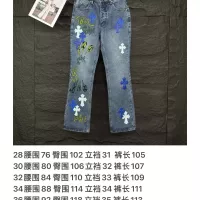Cheap Chrome Hearts Jeans For Unisex #1350693 Replica Wholesale [$56.00 USD] [ITEM#1350693] on Replica Chrome Hearts Jeans
