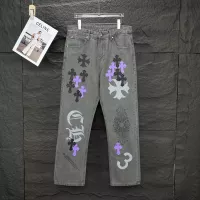 Cheap Chrome Hearts Jeans For Unisex #1350694 Replica Wholesale [$56.00 USD] [ITEM#1350694] on Replica Chrome Hearts Jeans
